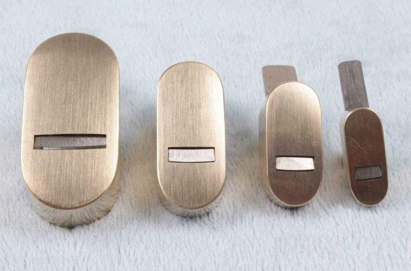 Jiayouy 5 PCS Micro Bronze Violin Thumb Planer Set 8-16 mm Blade Width for DIY Violin Viola Cello Wooden Instrument Gold - Image 4
